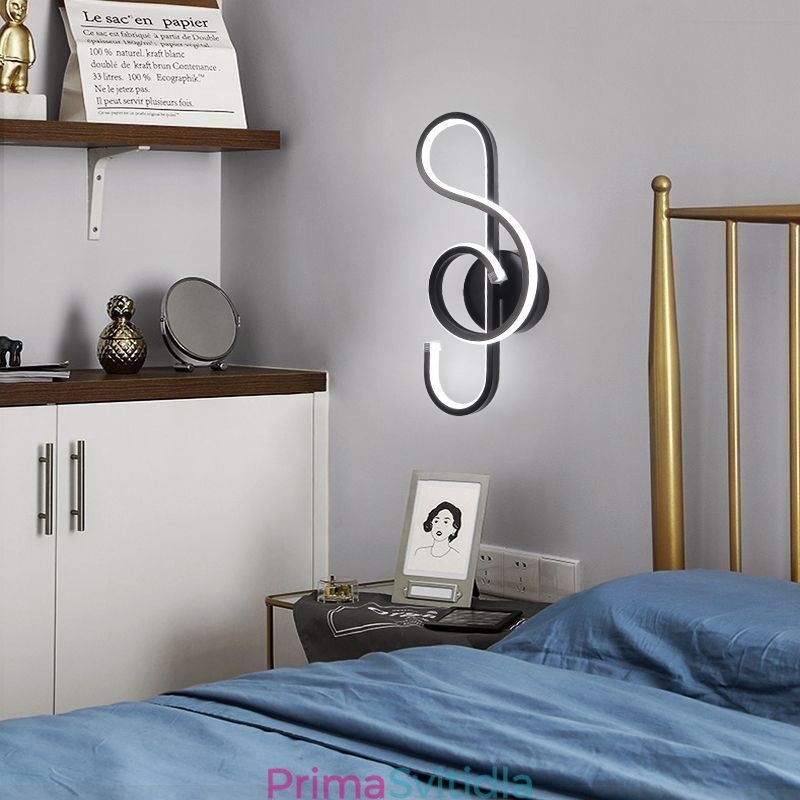 Nástěnné svítidlo Minimalistické akrylové nástěnné svítidlo