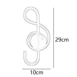 Nástěnné svítidlo Minimalistické akrylové nástěnné svítidlo
