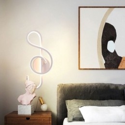 Nástěnné svítidlo Minimalistické akrylové nástěnné svítidlo