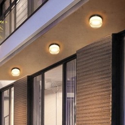 Nástěnné svítidlo Moderní minimalistické akrylové jednohlavé kulaté kované malé nástěnné svítidlo