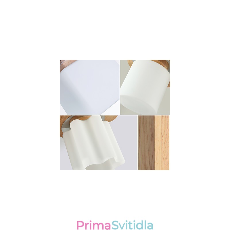 Zapuštěná montáž Mini styl moderního současného dřeva