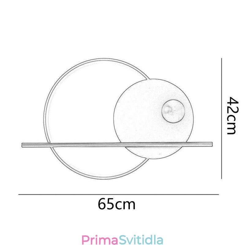 Nástěnné svítidlo kulaté zahradní tepané železné nástěnné svítidlo