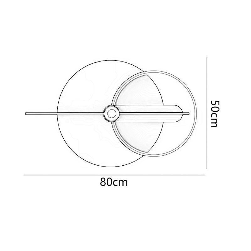 Nástěnné svítidlo z tepaného železa nástěnné svítidlo