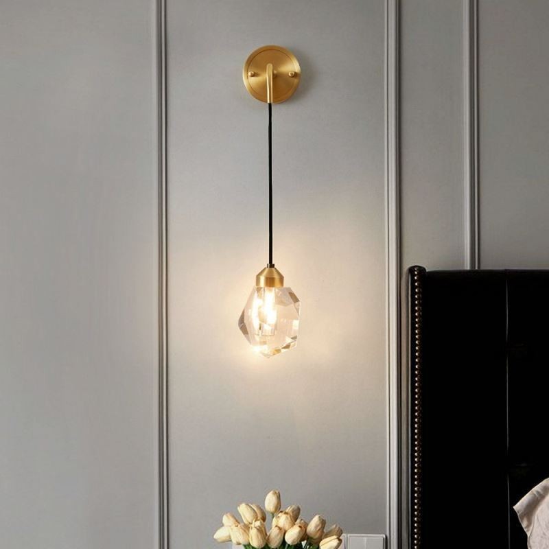 Moderní nástěnné svítidlo Creative Crystal Wall Sconce Lamp