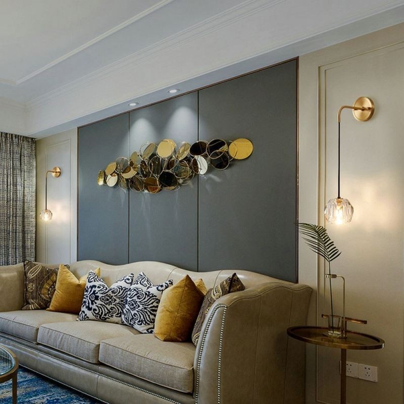 Moderní nástěnné svítidlo Creative Crystal Wall Sconce Lamp