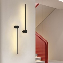 Moderní dlouhá nástěnná lampa noční stolní lampa