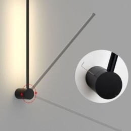 Moderní dlouhá nástěnná lampa noční stolní lampa
