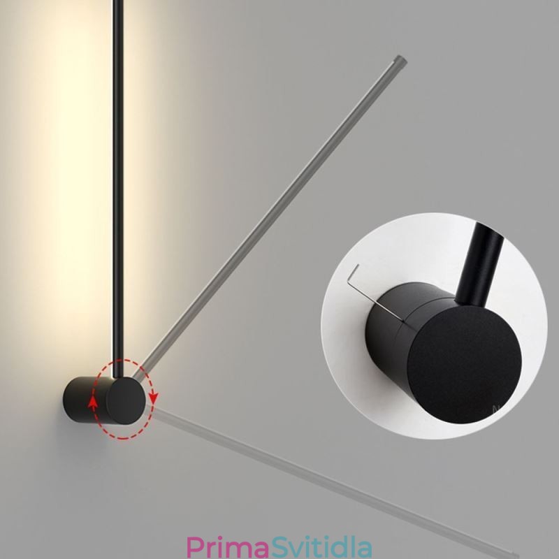 Moderní dlouhá nástěnná lampa noční stolní lampa
