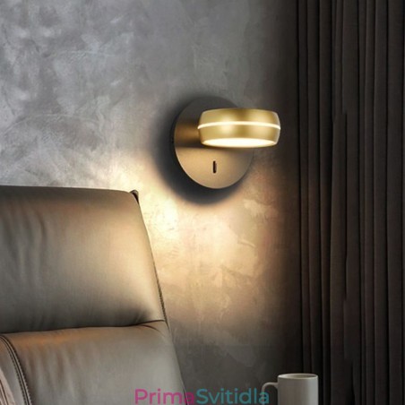 Otočné nástěnné svítidlo Moderní minimalistické nástěnné svítidlo Otočné nástěnné svítidlo Moderní minimalistické nástěnné svítidlo