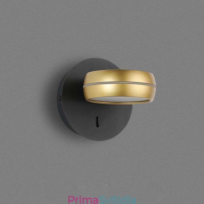 Otočné nástěnné svítidlo Moderní minimalistické nástěnné svítidlo