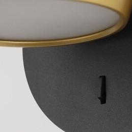 Otočné nástěnné svítidlo Moderní minimalistické nástěnné svítidlo