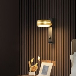 Otočná nástěnná lampa Moderní minimalistické nástěnné svítidlo