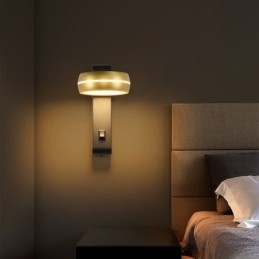 Otočná nástěnná lampa Moderní minimalistické nástěnné svítidlo