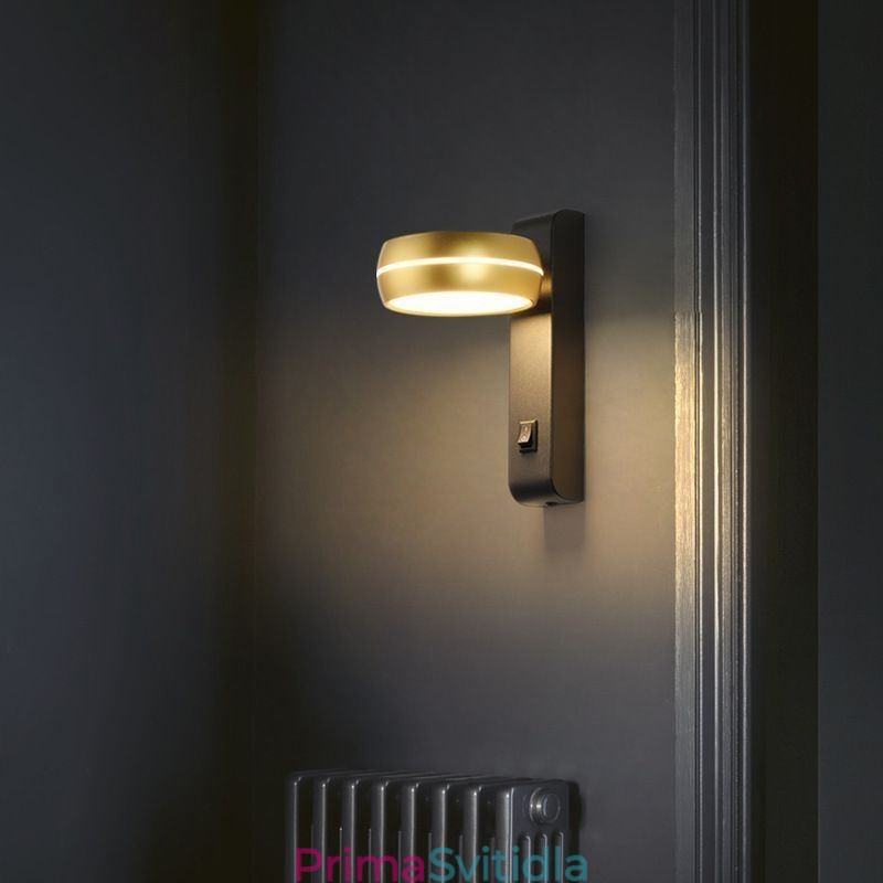 Otočná nástěnná lampa Moderní minimalistické nástěnné svítidlo