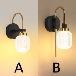 Moderní minimalistické nástěnné svítidlo akrylové nástěnné svítidlo