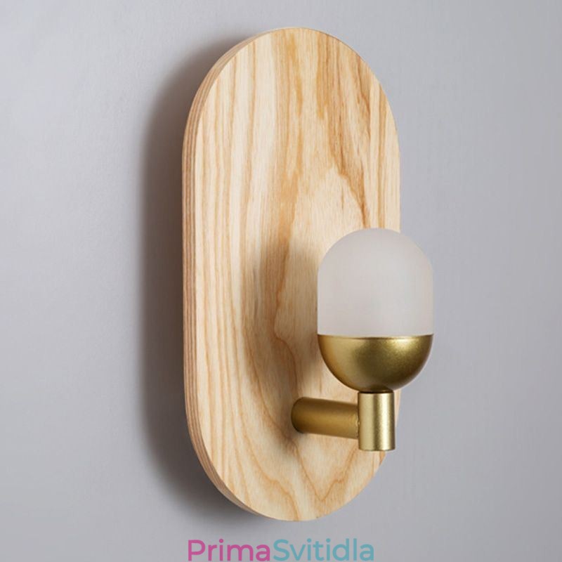 Dekorační nástěnná dřevěná lampa Světla do vstupní uličky Nordic Noční nástěnné svítidlo