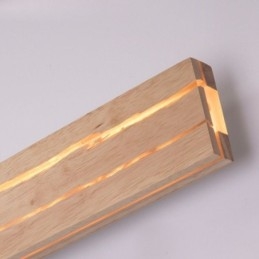 Moderní dřevěná nástěnná lampa Světla do vstupní uličky Nordic Noční nástěnné svítidlo