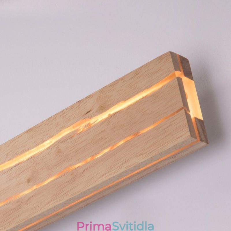 Moderní dřevěná nástěnná lampa Světla do vstupní uličky Nordic Noční nástěnné svítidlo