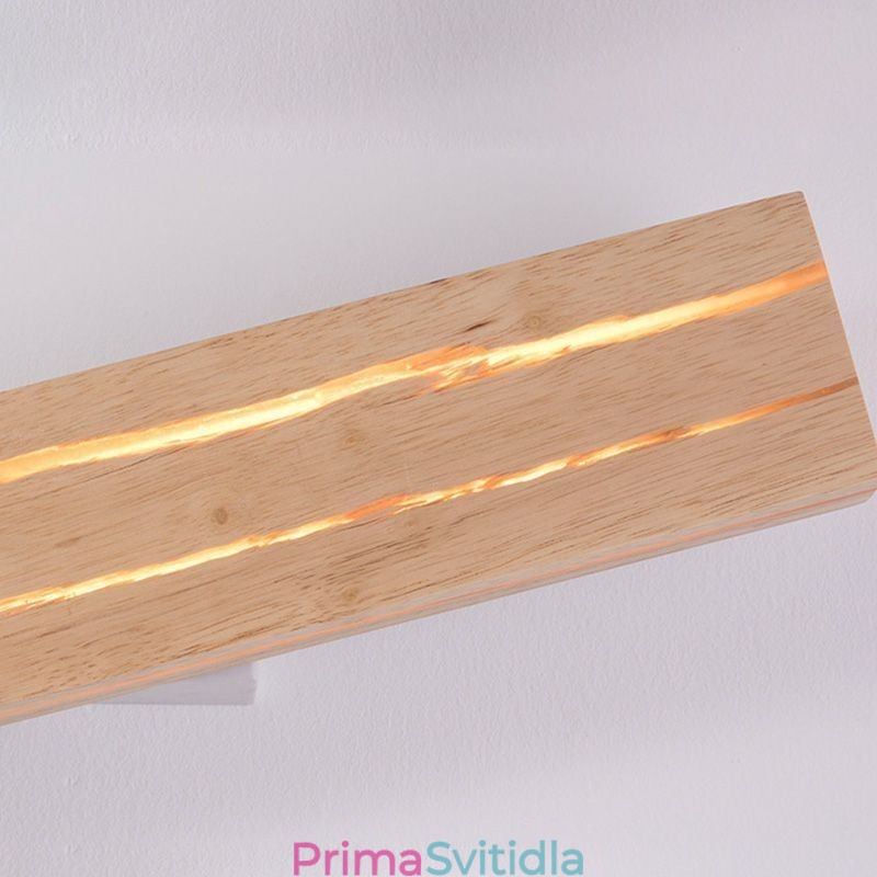 Moderní dřevěná nástěnná lampa Světla do vstupní uličky Nordic Noční nástěnné svítidlo