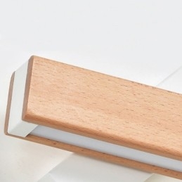 Evropa Nástěnná lampa z masivního dřeva Noční nástěnné osvětlení Moderní svítidla Simplicity
