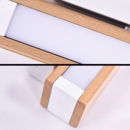Evropa Nástěnná lampa z masivního dřeva Noční nástěnné osvětlení Moderní svítidla Simplicity