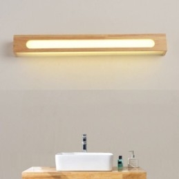 Moderní nástěnná dřevěná lampa Světla do vstupní uličky Nordic Noční nástěnné svítidlo