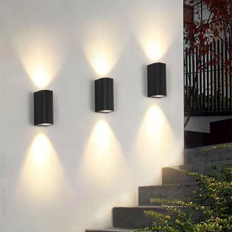 Nástěnná lampa Moderní jednoduché hliníkové vnitřní umělecké nástěnné svítidlo