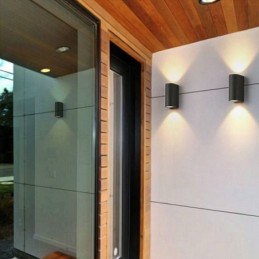 Nástěnná lampa Moderní jednoduché hliníkové vnitřní umělecké nástěnné svítidlo