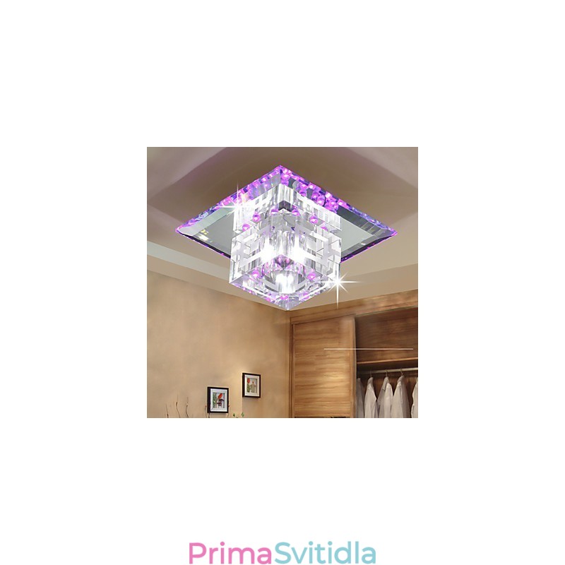 Krystal mezi lampou Smd Spotlight Kreativní lampa Lamp Tube Light Absorb Dome Light