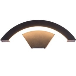 Minimalistická hliníková zahradní vodotěsná nástěnná lampa