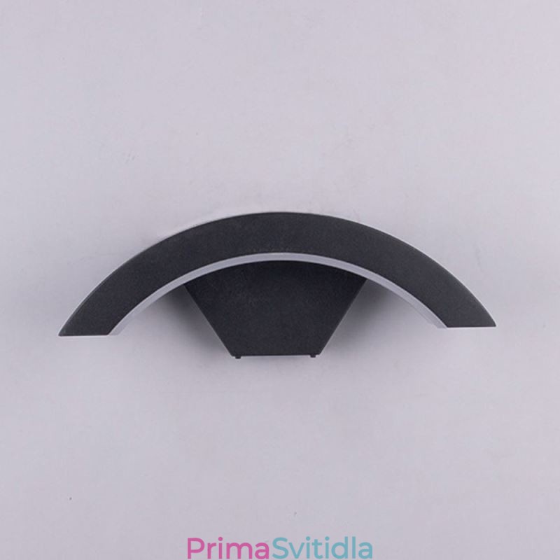 Minimalistická hliníková zahradní vodotěsná nástěnná lampa