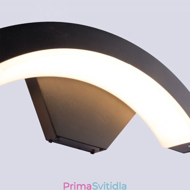 Minimalistická hliníková zahradní vodotěsná nástěnná lampa