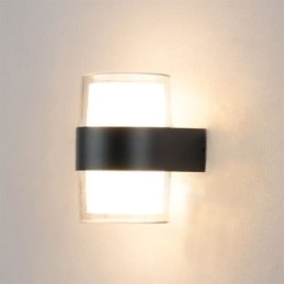 Akrylové minimalistické nástěnné svítidlo Vodotěsné nástěnné svítidlo na terasu