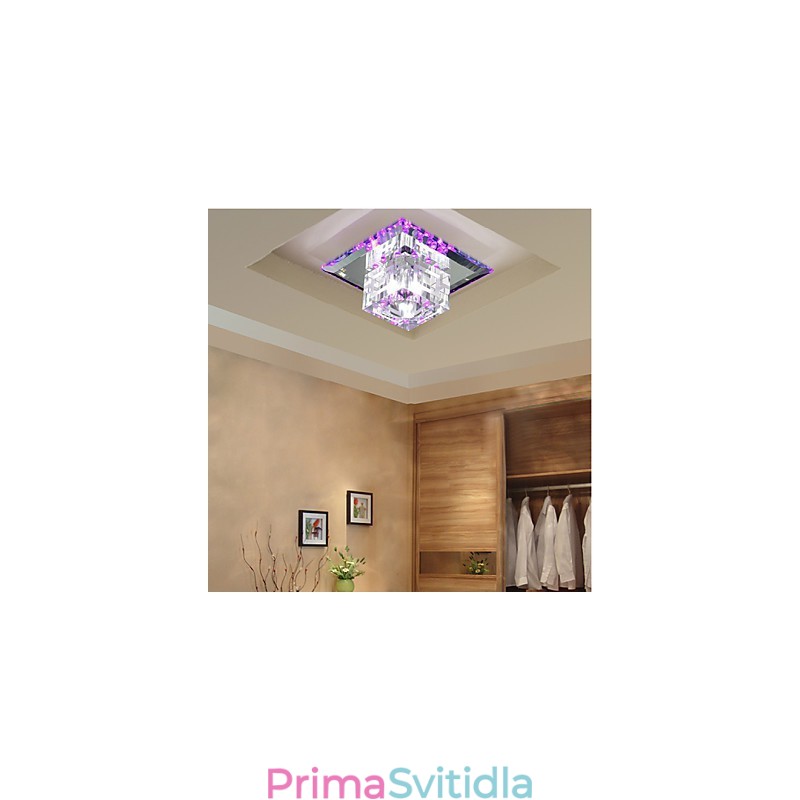 Krystal mezi lampou Smd Spotlight Kreativní lampa Lamp Tube Light Absorb Dome Light