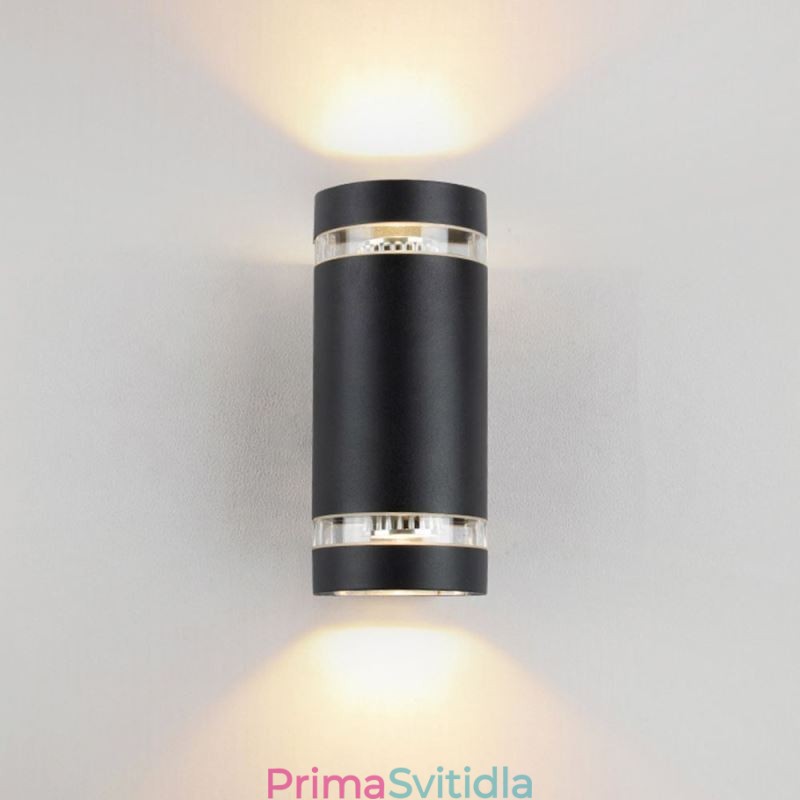 Nástěnné svítidlo Vodotěsné Up Down hliníkové dvojité nástěnné svítidlo