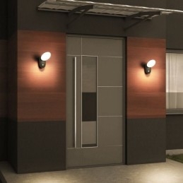 Moderní minimalistická hliníková zahradní vodotěsná nástěnná lampa