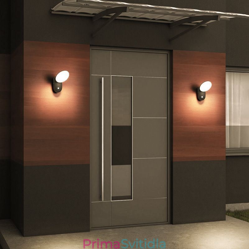 Moderní minimalistická hliníková zahradní vodotěsná nástěnná lampa