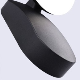 Moderní minimalistická hliníková zahradní vodotěsná nástěnná lampa