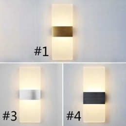 Minimalistická moderní nástěnná svítidla Noční uličky Schody Kuchyňské Byty Lampy