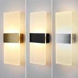Minimalistická moderní nástěnná svítidla Noční uličky Schody Kuchyňské Byty Lampy