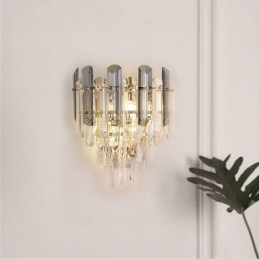 Evropská nástěnná svítidla Crystal Wall Lights Koupelna