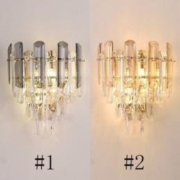 Evropská nástěnná svítidla Crystal Wall Lights Koupelna