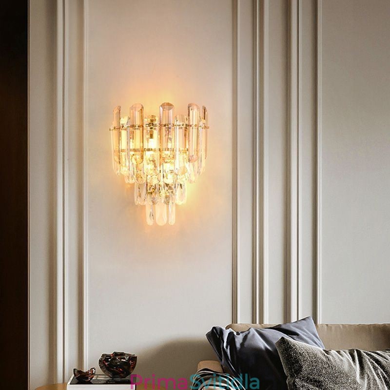 Evropská nástěnná svítidla Crystal Wall Lights Koupelna