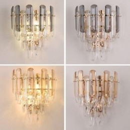 Evropská nástěnná svítidla Crystal Wall Lights Koupelna