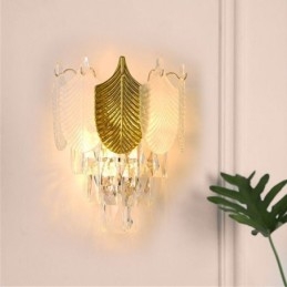 Moderní nástěnné svítidlo Crystal Wall Sconce 2X Base