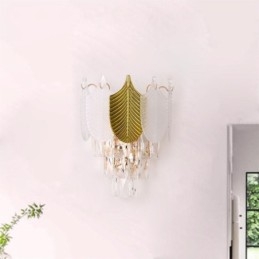 Moderní nástěnné svítidlo Crystal Wall Sconce 2X Base