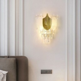 Moderní nástěnné svítidlo Crystal Wall Sconce 2X Base