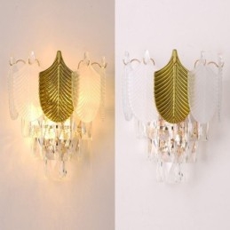 Moderní nástěnné svítidlo Crystal Wall Sconce 2X Base