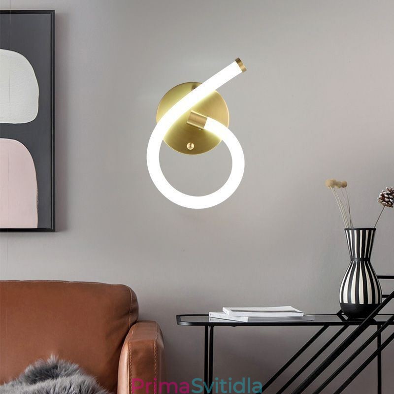 Číslo Světlá arabská číslice 6 Lampa