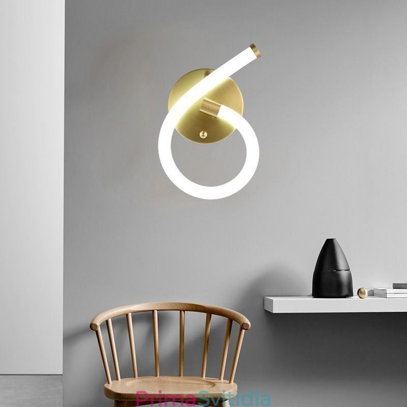 Číslo Světlá arabská číslice 6 Lampa